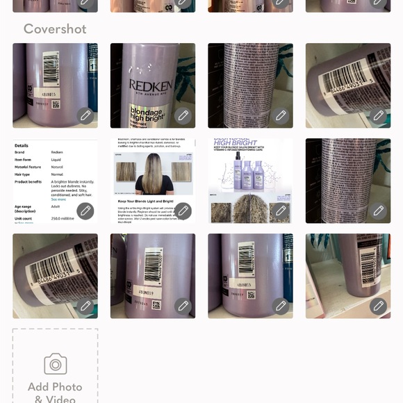 3 produits  ….Shampoo , revitalisant et traitement Redken blindage high bright - Picture 2 of 12